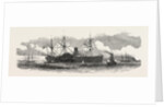 The United States Mail Steamship the Atlantic Being Towed to Her Moorings Opposite Haulbowline, Queenstown, New Zealand by Anonymous