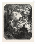Don Scipio Relating His Adventures to Gil Blas and His Wife, from a Sketch by T. Uwins, R.A. by Anonymous
