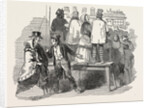 Opening of Parliament: Sketch from the Line of the Procession, Stands to Let, London by Anonymous