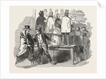 Opening of Parliament: Sketch from the Line of the Procession, Stands to Let, London by Anonymous