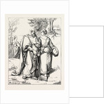 Ruth and Naomi, August Ferdinand Hopfgarten by Anonymous