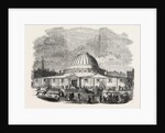 The Building in Leicester Square, London, for Mr. Wyld's Model of the Earth by Anonymous
