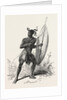 Zulu Warrior, Kaffraria, South Africa by Anonymous