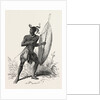 Zulu Warrior, Kaffraria, South Africa by Anonymous