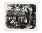 The Great Exhibition Building, the Crystal Palace, Hyde Park, London, Cutting Down Trees in the North Transept by Anonymous