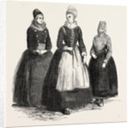 Costumes on the Island of Funen, Denmark: Confirmation Dress, Bridal Dress, Fisherman's Wife by Anonymous