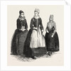 Costumes on the Island of Funen, Denmark: Confirmation Dress, Bridal Dress, Fisherman's Wife by Anonymous