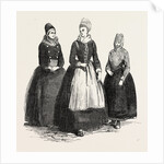 Costumes on the Island of Funen, Denmark: Confirmation Dress, Bridal Dress, Fisherman's Wife by Anonymous