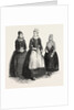 Costumes on the Island of Funen, Denmark: Confirmation Dress, Bridal Dress, Fisherman's Wife by Anonymous