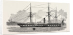 The Turkish Steam Frigate Feiza Baari at Southampton by Anonymous
