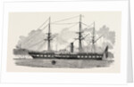 The Turkish Steam Frigate Feiza Baari at Southampton by Anonymous