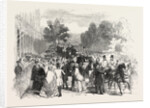 Opening of the Great Exhibition, South Entrance, Crystal Palace, Hyde Park, London by Anonymous