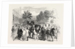 Opening of the Great Exhibition, South Entrance, Crystal Palace, Hyde Park, London by Anonymous