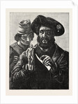 Exhibition of the Royal Academy: Benvenuto Cellini, Giving Instructions to His Assistant, Bernardino Manellini, of Mugello by Anonymous