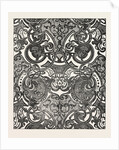 Messrs. Houldsworth And Co., Blue and Gold Damask by Anonymous