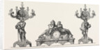 Chimney Ornaments in Bronze by Anonymous