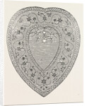 Heart-Shaped Dish of Jasper, Jewelled, by the East India Company by Anonymous