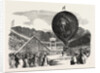 Ascent of Mr. Hampton's Erin-Go-Bragh Balloon, at Batty's Royal Hippodrome, Kensington, London by Anonymous