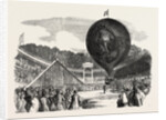 Ascent of Mr. Hampton's Erin-Go-Bragh Balloon, at Batty's Royal Hippodrome, Kensington, London by Anonymous