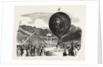 Ascent of Mr. Hampton's Erin-Go-Bragh Balloon, at Batty's Royal Hippodrome, Kensington, London by Anonymous