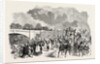 Ascot Races, 1851, Sketch on the Road, Staines Bridge, UK, Horse Racing, Equestrian by Anonymous