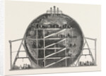 Mr. Wyld's Model of the Earth, Sectional View by Anonymous
