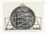 Mr. Wyld's Model of the Earth, Sectional View by Anonymous