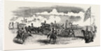 British Royal Horse Artillery, Battery in Action by Anonymous