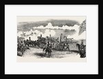 British Royal Horse Artillery, Battery in Action by Anonymous