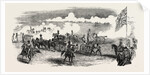 British Royal Horse Artillery, Battery in Action by Anonymous