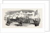 British Royal Horse Artillery, Battery in Action by Anonymous