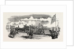 British Royal Horse Artillery, Battery in Action by Anonymous