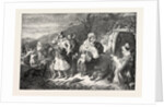Exhibition of the Royal Academy: The Spae-Wife of the Clachen by Anonymous