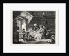 Exhibition of the British Institution, the Grace; Saying a Prayer Before Dinner by Anonymous