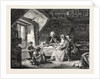 Exhibition of the British Institution, the Grace; Saying a Prayer Before Dinner by Anonymous
