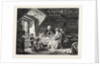 Exhibition of the British Institution, the Grace; Saying a Prayer Before Dinner by Anonymous