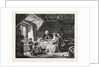 Exhibition of the British Institution, the Grace; Saying a Prayer Before Dinner by Anonymous