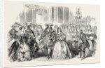 Her Majesty Queen Victoria's Costume Ball at Buckingham Palace, London: The Countess of Granville, His Royal Highness Prince Albert, Queen Victoria, the Duke of Wellington, the Duchess of Roxburghe by Anonymous