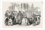 Her Majesty Queen Victoria's Costume Ball at Buckingham Palace, London: The Countess of Granville, His Royal Highness Prince Albert, Queen Victoria, the Duke of Wellington, the Duchess of Roxburghe by Anonymous