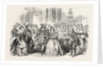 Her Majesty Queen Victoria's Costume Ball at Buckingham Palace, London: The Countess of Granville, His Royal Highness Prince Albert, Queen Victoria, the Duke of Wellington, the Duchess of Roxburghe by Anonymous