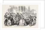 Her Majesty Queen Victoria's Costume Ball at Buckingham Palace, London: The Countess of Granville, His Royal Highness Prince Albert, Queen Victoria, the Duke of Wellington, the Duchess of Roxburghe by Anonymous