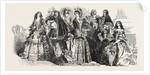 Costumes Worn by the Marchioness of Breadalbane, Lord Feversham, Lady Ashburton, the Prince of Leiningen, Madame Van Der Weyer by Anonymous