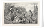 Exhibition of the New Society of Painters in Water Colours: Hoppers; Hop Picking by Anonymous