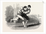 Old English Sports at Saville House, Leicester Square, London: Cornish Wrestling by Anonymous