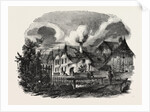 Wells, in Upper Austria, a Woodcut in the Austrian Printing Establishment by Anonymous
