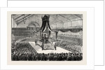 The Funeral of the Duke of Brunswick at Geneva: The Service in the Hall of the Reformation, Switzerland by Anonymous