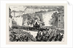 The Funeral of the Duke of Brunswick at Geneva: The Procession to the Cemetery, Switzerland by Anonymous