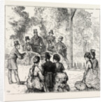 Inauguration of the Holyhead Breakwater and Harbour of Refuge by H.R.H. The Prince of Wales: German Skittles, Wales by Anonymous