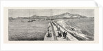 Inauguration of the Holyhead Breakwater and Harbour of Refuge by H.R.H. The Prince of Wales: View of the Head from the Breakwater, Wales by Anonymous