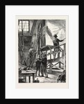 A Scene Painter's Studio: Preparing for Christmas, Sketched at the Haymarket Theatre, London by Anonymous